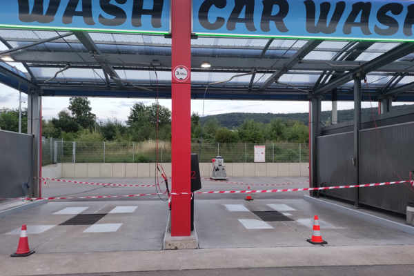 WHG-Verfugung nach §62 AwSV mit einem Polysulfiddichtstoff und Beschichtung auf PU-Harzbasis in Weiẞenburg / Bayern